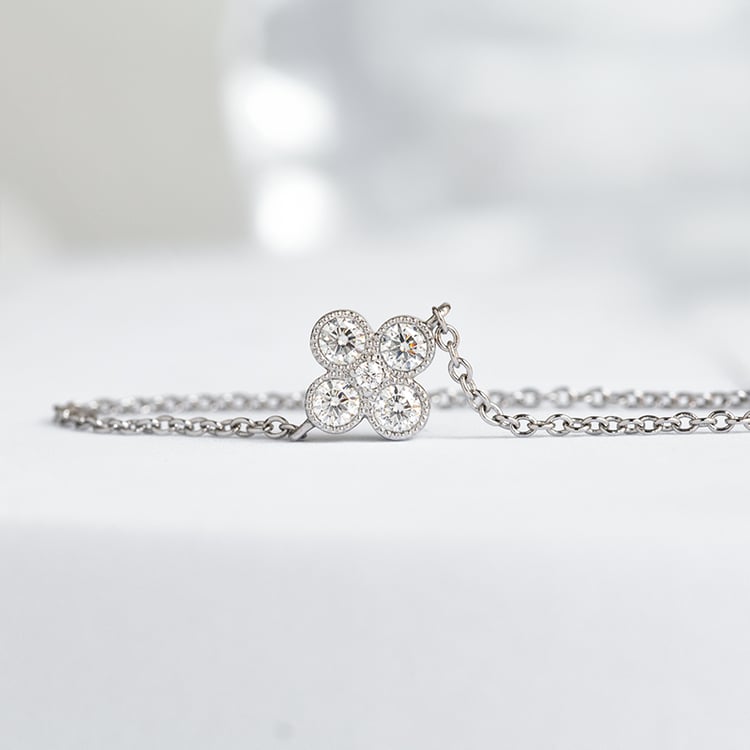 Moissanitarmband mit Diamanten Reith 143885