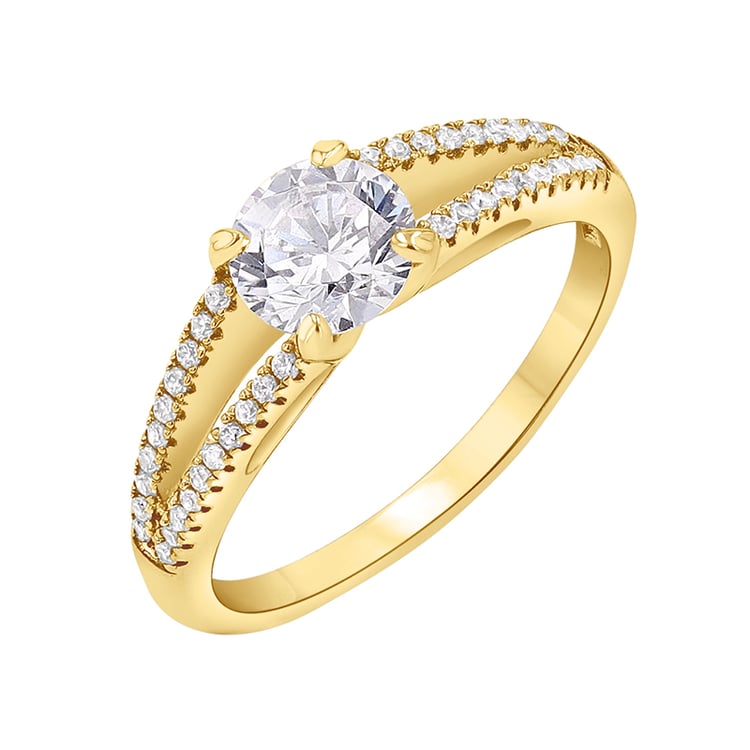 Verlobungsring voller Diamanten Arendy 141817