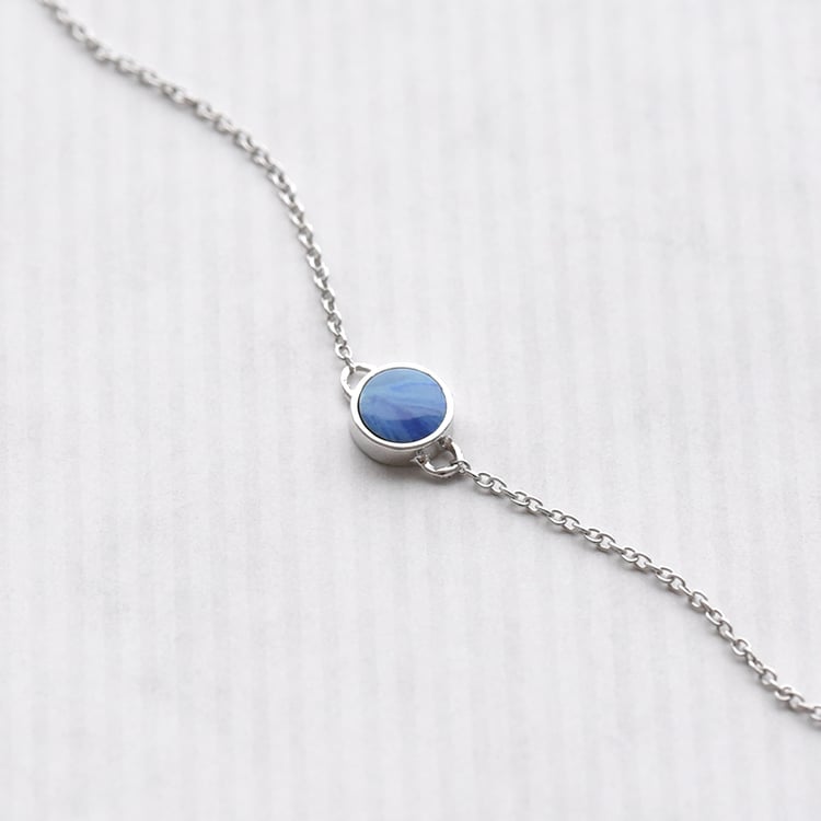 Goldarmband mit blauem Opal Clelia 71792