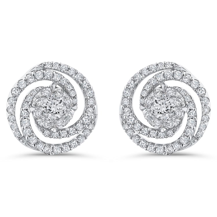 Luxuriöse Diamantohrringe Hilary