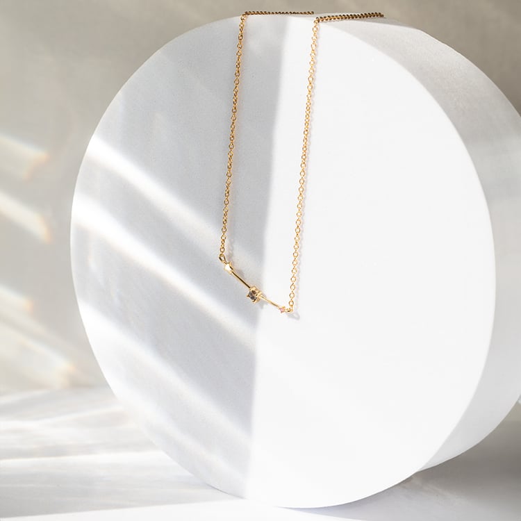 Halskette mit Tierkreiszeichen Aries 141462