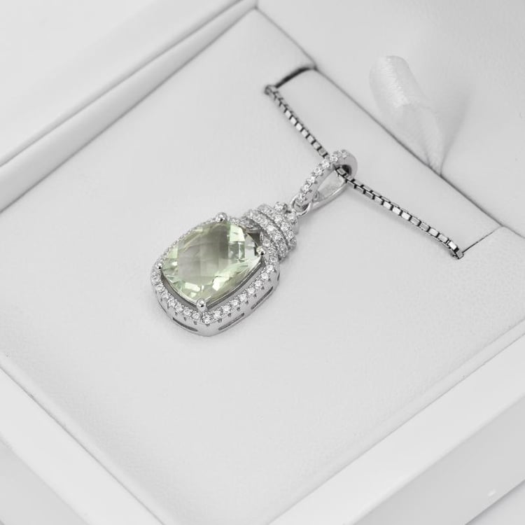 Halskette mit Amethyst 38457