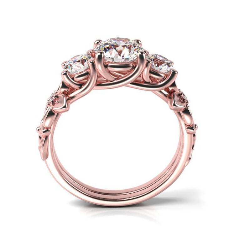 Rosegold Moissaniten Ring 22100