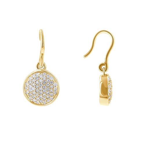 Hängeohrringe mit Lab Grown Diamanten Hallia