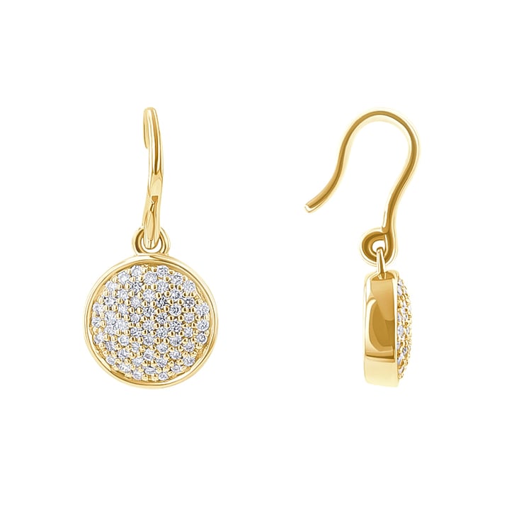 Hängeohrringe mit Lab Grown Diamanten Hallia 130692