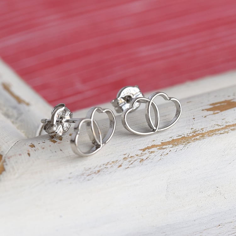 Romantische Ohrringe in Herzform Anneke 84570