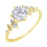 Verlobungsring aus Gold mit 2.35ct IGI-zertifiziertem Lab Grown Diamanten Olha