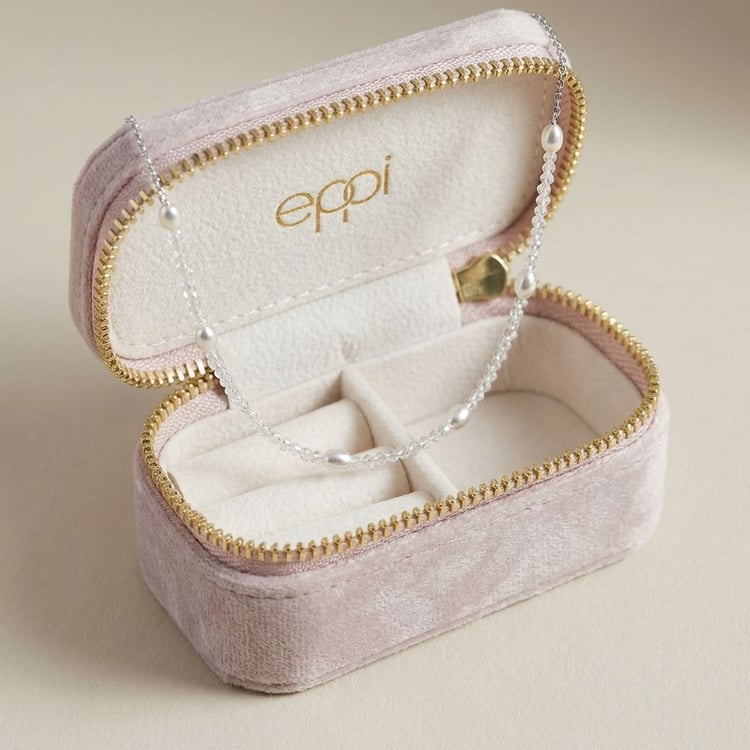 Silberne Perlenkette Ilmar 166301