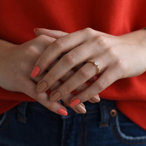 Verlobungsring mit Lab Grown Diamanten Sewyn