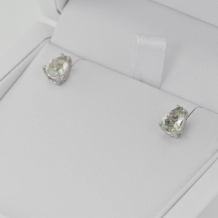 Goldene Ohrringe mit Amethysten Reata 13664