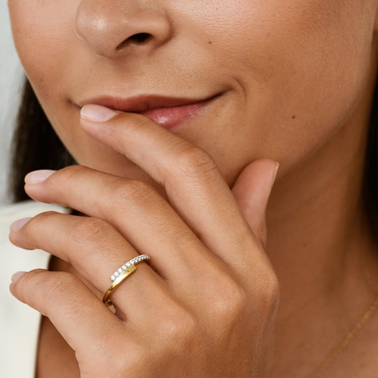 Ring mit Lab Grown Diamanten Miley 163557