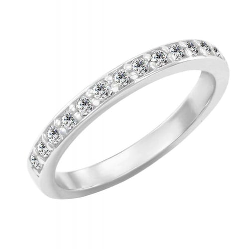 Eternity Ring mit 1.75 mm Moissaniten Amire