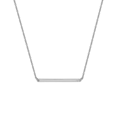 Feine goldene Halskette mit Diamanten Dayna