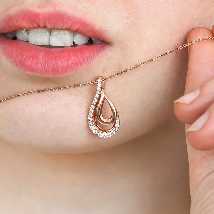 Eleganter Anhänger mit Diamanten Marocco 122359