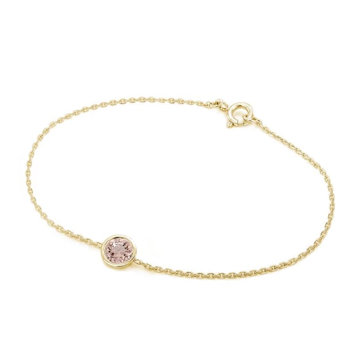 Goldenes Armband mit Morganit Arleth 32909