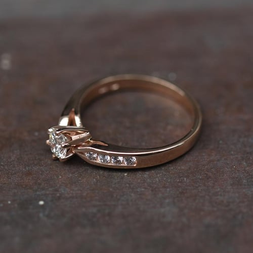 Verlobungsring mit Lab Grown Diamanten Mita
