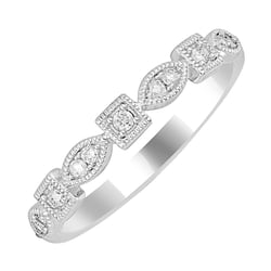 Eternity-Ring mit weißen Lab Grown Diamanten Hadya