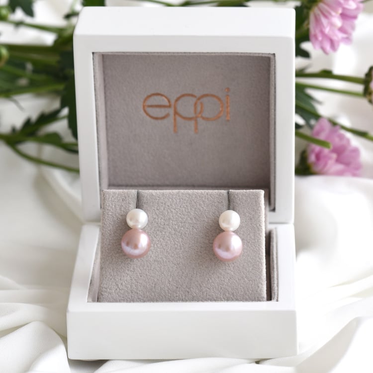 Dezente Perlen-Ohrringe Hedda 83242