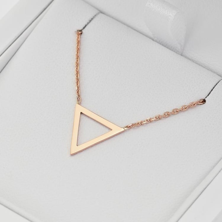 Silberkette mit einem Dreieck AirTriangel 103951