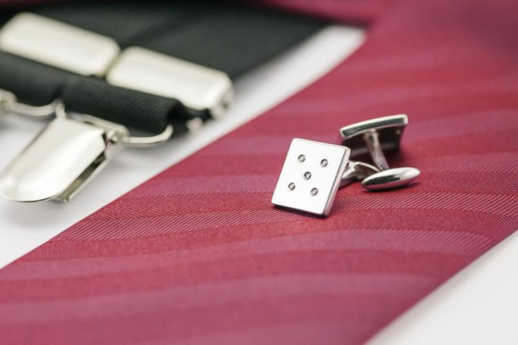 Platinmanschettenknöpfe 8829