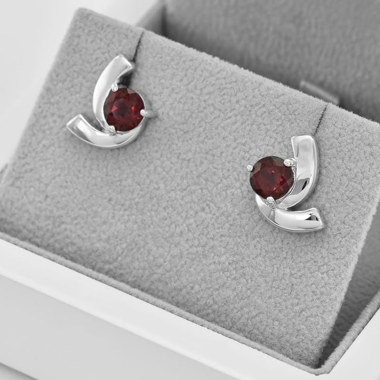 Granatohrringe 42998