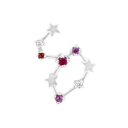 Ohrring mit Sternzeichen Leo