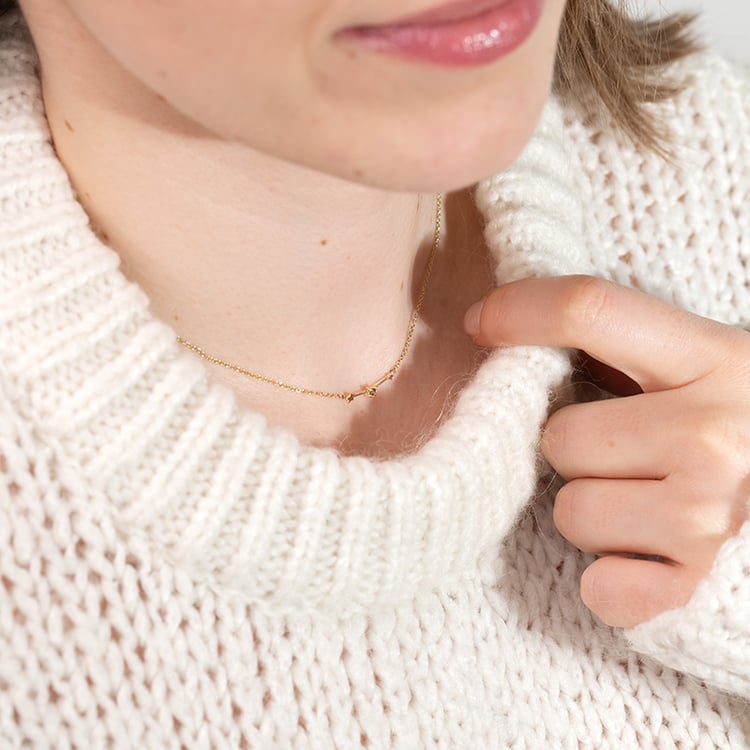 Halskette mit Tierkreiszeichen Aries 151224