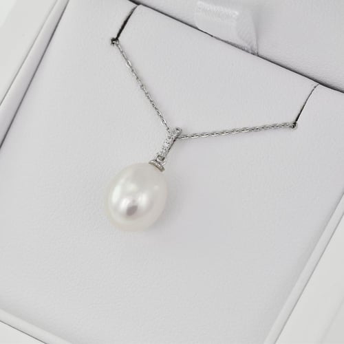 Perlen-Anhänger mit Diamanten Turanyu