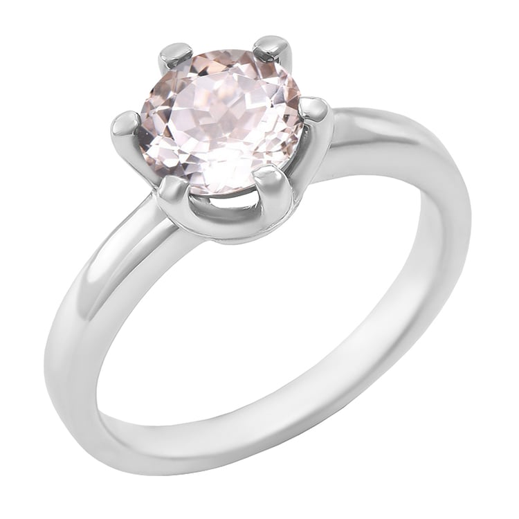 Goldring mit Morganit