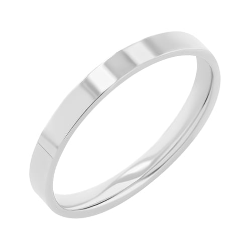 Flache Eheringe aus Gold mit Diamanten Yorik