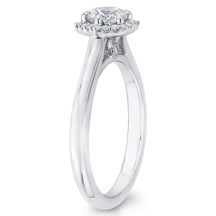 Halo-Ring mit 0.55 ct GIA-zertifiziertem Diamanten Nalani 116379