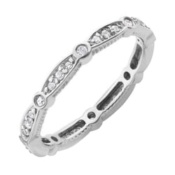 Zarter Eternity-Ring mit Lab Grown Diamanten Benitez