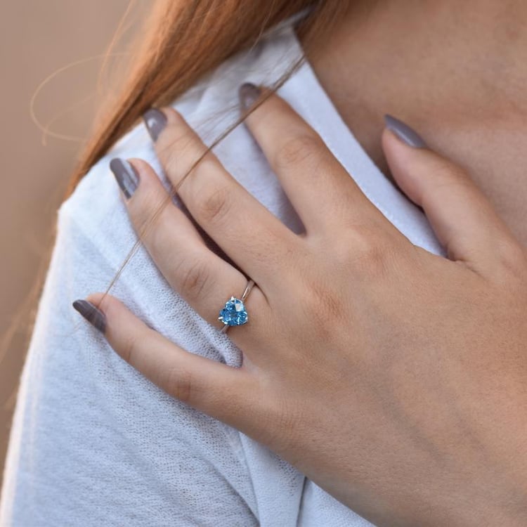 Topasherz im Goldring Perry 34674