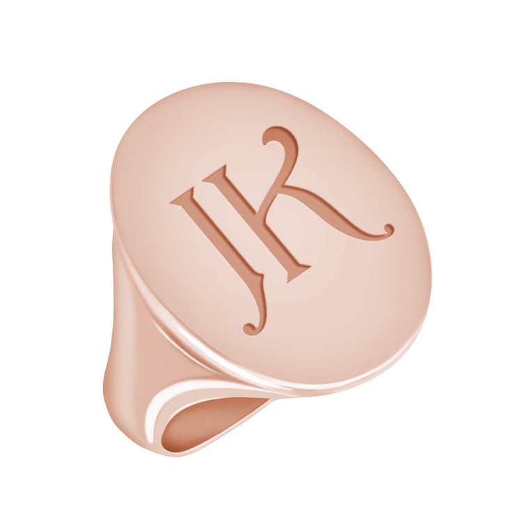 Ring aus Roségold 40740