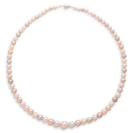 Perlenkette mit mehrfarbigen Perlen Ellie