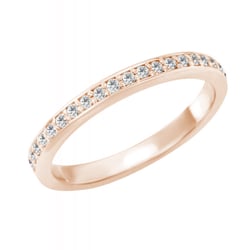 Memoirering mit 1.25 mm Diamanten Mewya