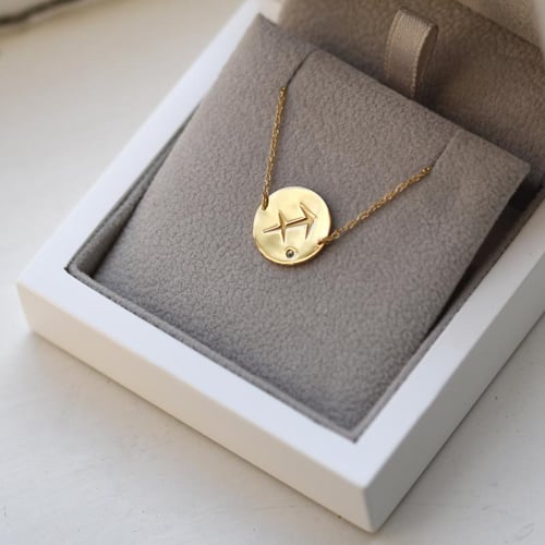 Armband in Gold mit Olivin für das Sternzeichen Schütze