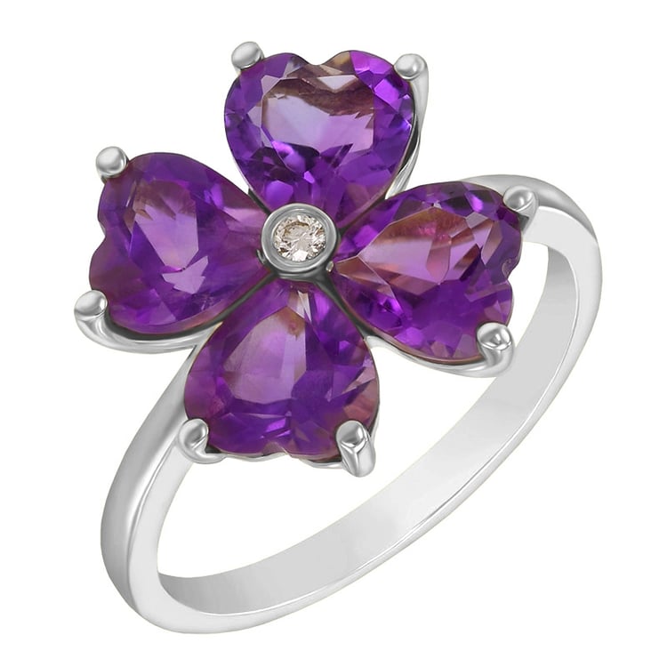 Ring mit Amethysten 47874