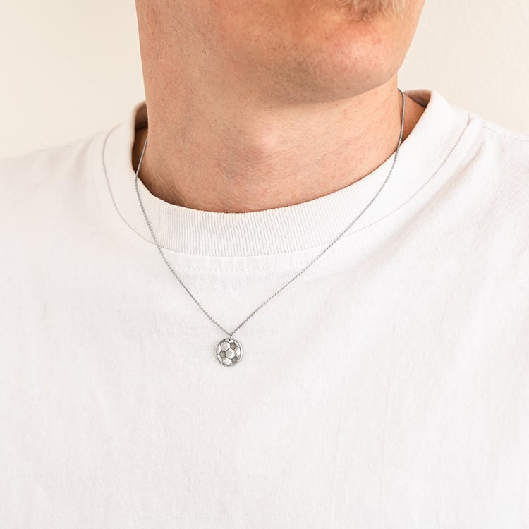 Anhänger Fußball mit Gravur Ihrer Wahl Football 124146