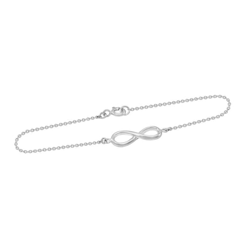 Schmuckset aus Gold mit Unendlichkeitszeichen Infinity
