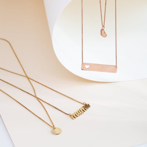 Silbernes Schmuckset für Zwei Bianca