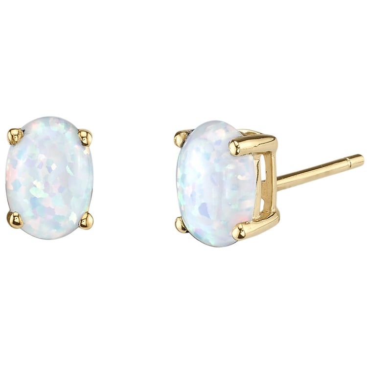 Gold Opal Ohrringe 22935