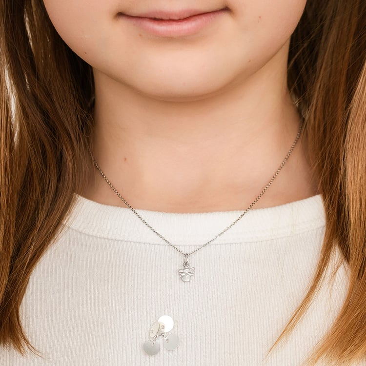 Goldener Anhänger mit Engel 164472