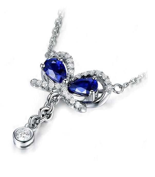 Anhänger mit Saphir 6482