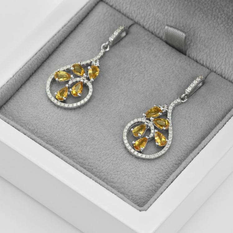 Ohrhänger aus Silber 45380