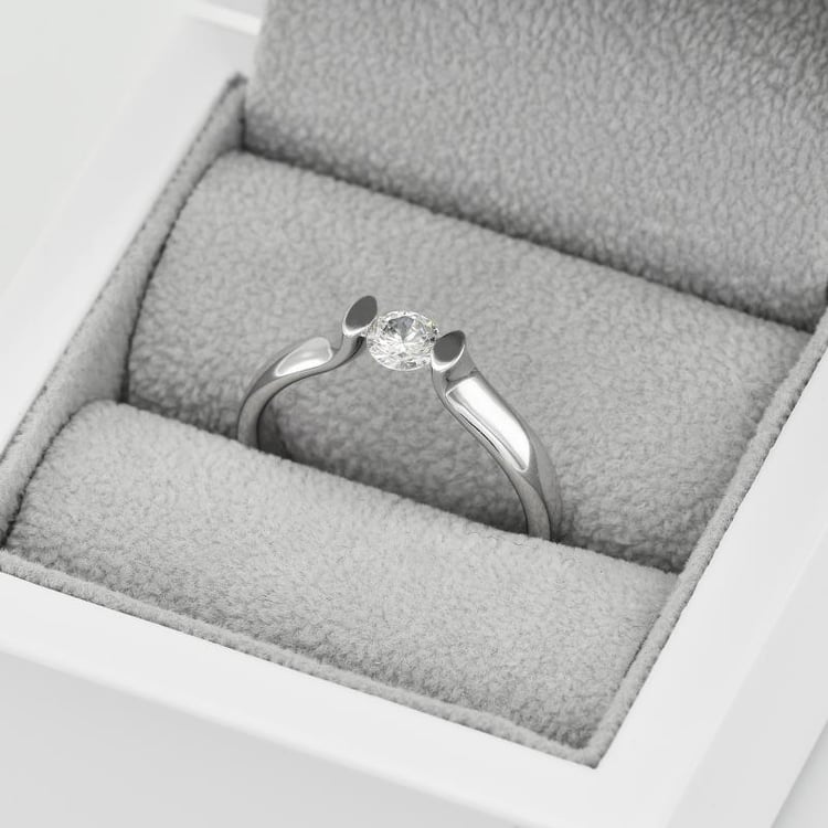 Goldener Diamantring 39539