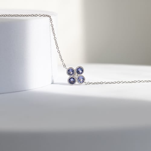 Tansanitarmband mit Diamanten Reith