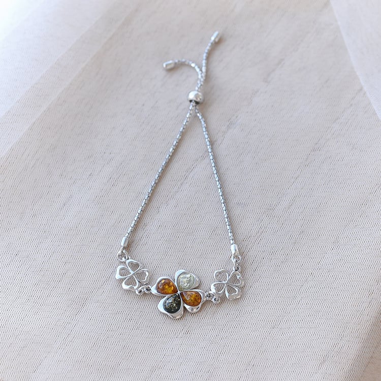 Armband mit Vierblatt 69653