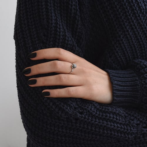 Goldring mit Rohdiamant Gianni