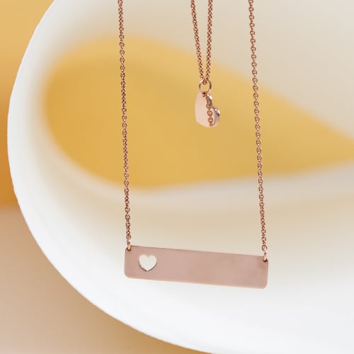 Silbernes Schmuckset für Zwei Bianca